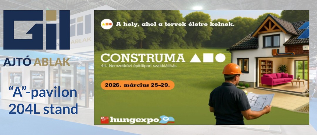 2026.03.25-03.29. CONSTRUMA Építőipari Kiállítás